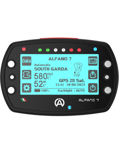 Cruscotto Strumentazione Dash Board Gps Alfano 7 2T Pack1 A1080-P1
