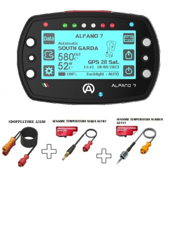 Cruscotto Strumentazione Dash Board Gps Alfano 7 2T Pack2 A1080-P2