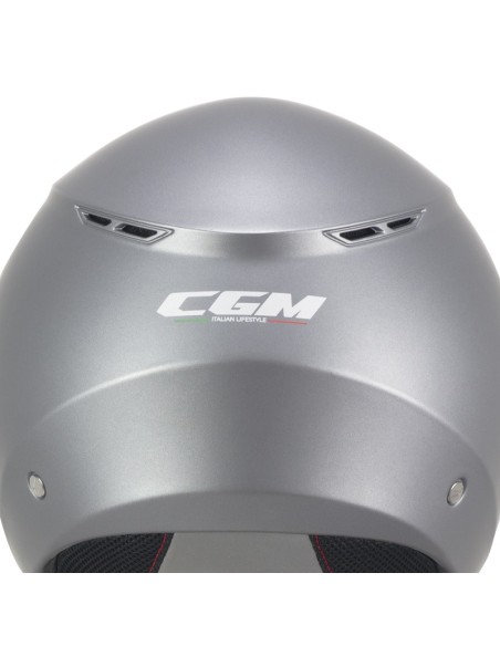 Casco CGM Demi Jet 126A Iper Mono Antracite Satinato