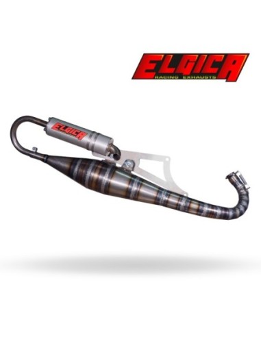 Marmitta ELGICA per Piaggio Ruota 10 70cc Base-Intermedio MP01-AR10