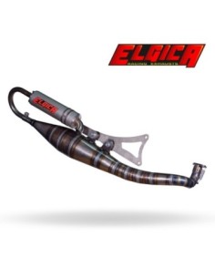 Marmitta ELGICA per Motore Minarelli Orizzontale 70cc Base Intermedio MM01-A000