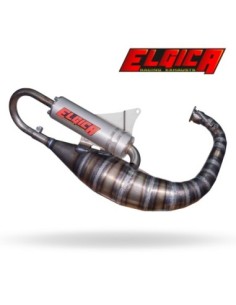 Marmitta ELGICA per Motore Minarelli Verticale  TCR 70cc MM30-T000