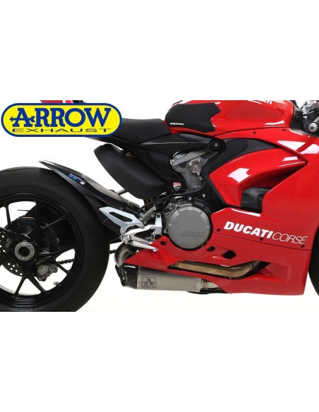 Terminali Scarico Arrow Works in Titanio per Ducati Panigale V2 2022-2024