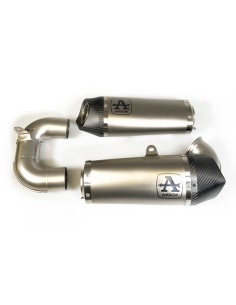 Terminali Scarico Arrow Works in Titanio per Ducati Panigale V2 2022-2024 2