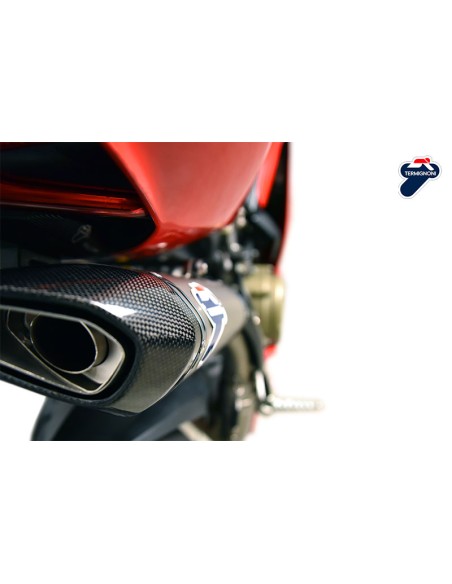 Scarico completo Termignoni D170 in Titanio per Ducati Panigale 1199 1299 V2 D17009400ITC