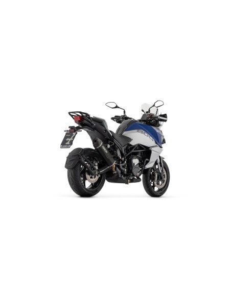 Terminale Scarico Arrow Indy Race EVO alluminio Dark per QJ Motor SRT 800 2023-2024