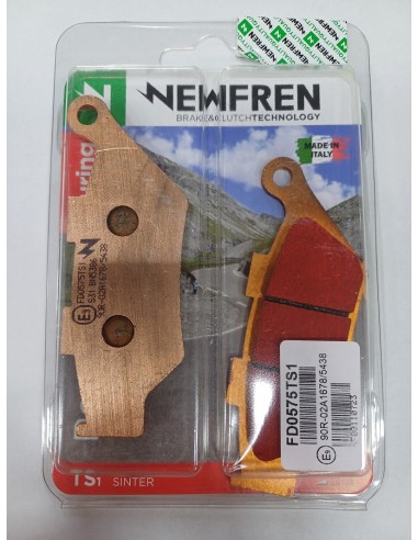 Pasticche Anteriori Newfren FD0575TS1 Sinterizzate per Benelli Imperiale 400