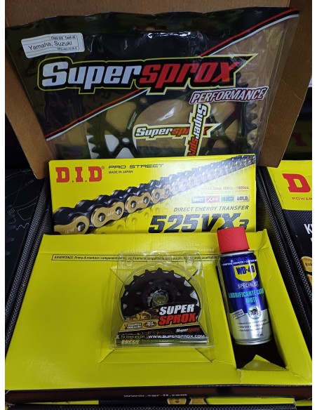 Kit Trasmissione Did per Yamaha Tracer 900 GT ABS dal 2018 al 2020 101666