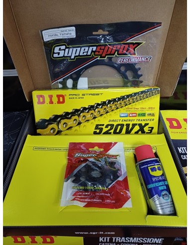 Kit Trasmissione Did per Honda X-ADV 750 dal 2017 al 2024 101595