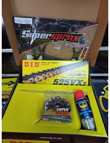 Kit Trasmissione Did per Honda XL-V Transalp 600 dal 1989 al 1999 100274