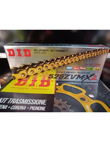 Kit Trasmissione Did per Kawasaki Z 900 ABS dal 2017 al 2024 101626