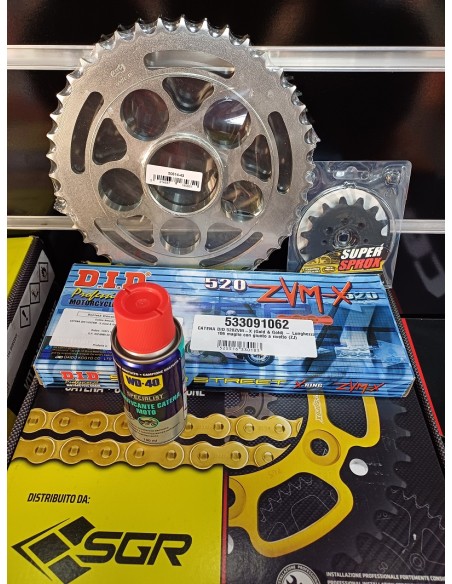 Kit Trasmissione Did per Ducati Hypermotard 950 dal 2019 al 2024 101818