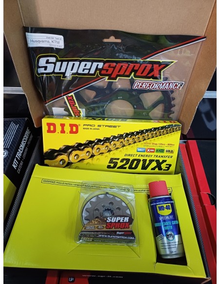 Kit Trasmissione Did per KTM Duke 390 dal 2013 al 2016 101603