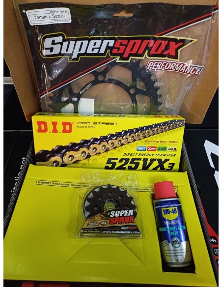 Kit Trasmissione Did per Yamaha MT-07 dal 2014 al 2016 100529