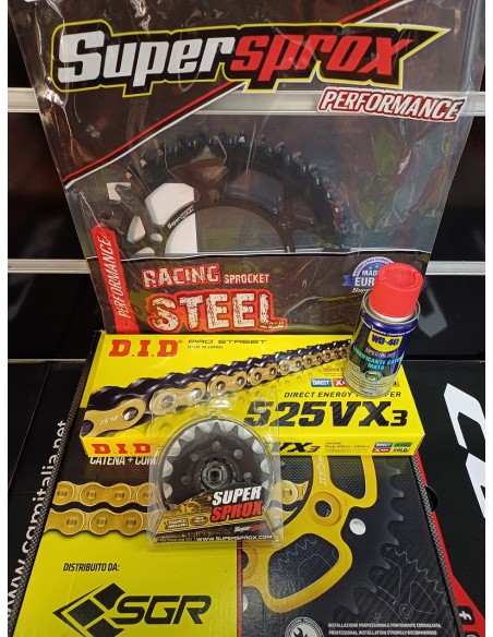 Kit Trasmissione Did per Yamaha XSR 700 dal 2016 al 2024 100529