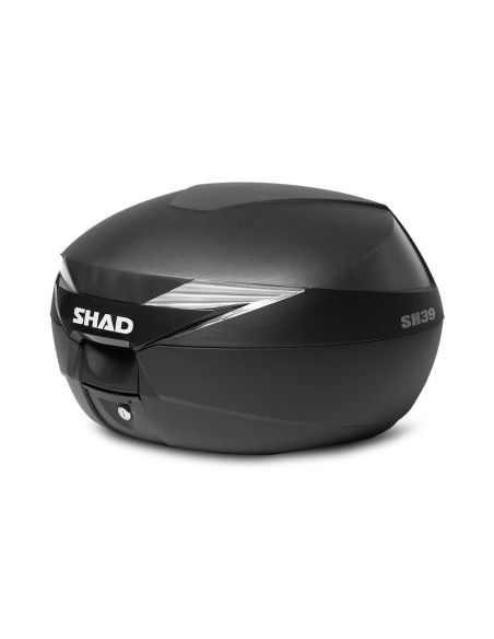 Bauletto Top Case SHAD SH39 Black con Schienalino D0B39100
