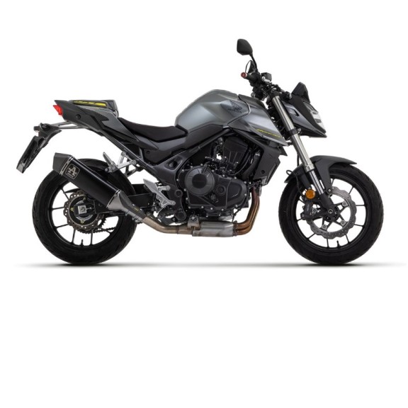 Terminale Scarico Arrow Veloce in Alluminio Nero Dark per Honda CB 750 HORNET 2023 71503VAN